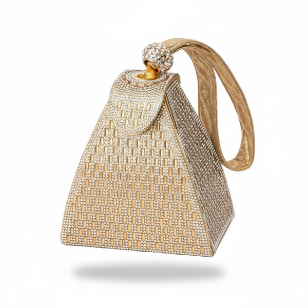 Crystal Pyramid Handbag - Opulent Empire