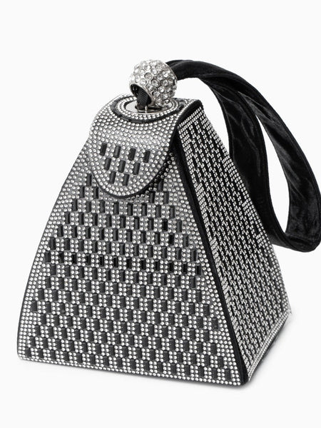Crystal Pyramid Handbag - Opulent Empire