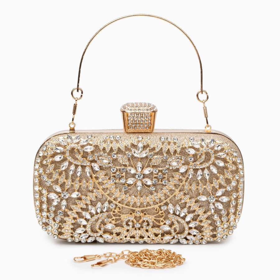 Luxurious Flower Clutch Bag - Opulent Empire