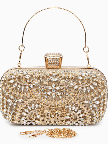 Luxurious Flower Clutch Bag - Opulent Empire