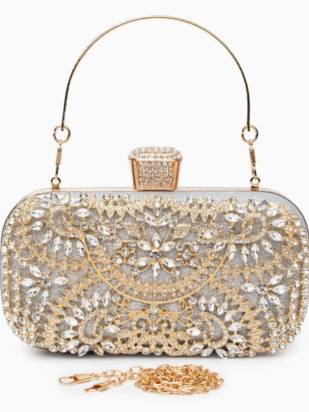 Luxurious Flower Clutch Bag - Opulent Empire