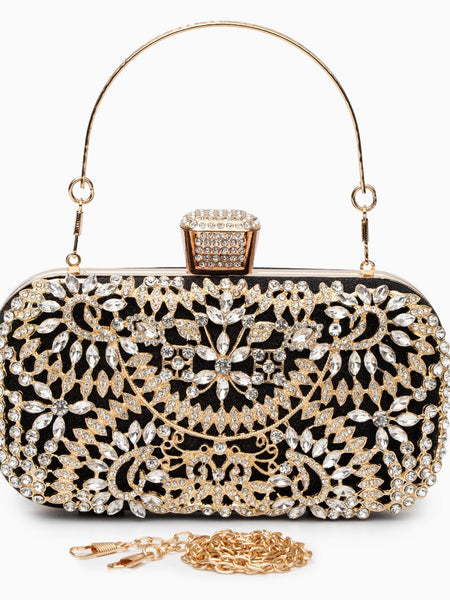 Luxurious Flower Clutch Bag - Opulent Empire