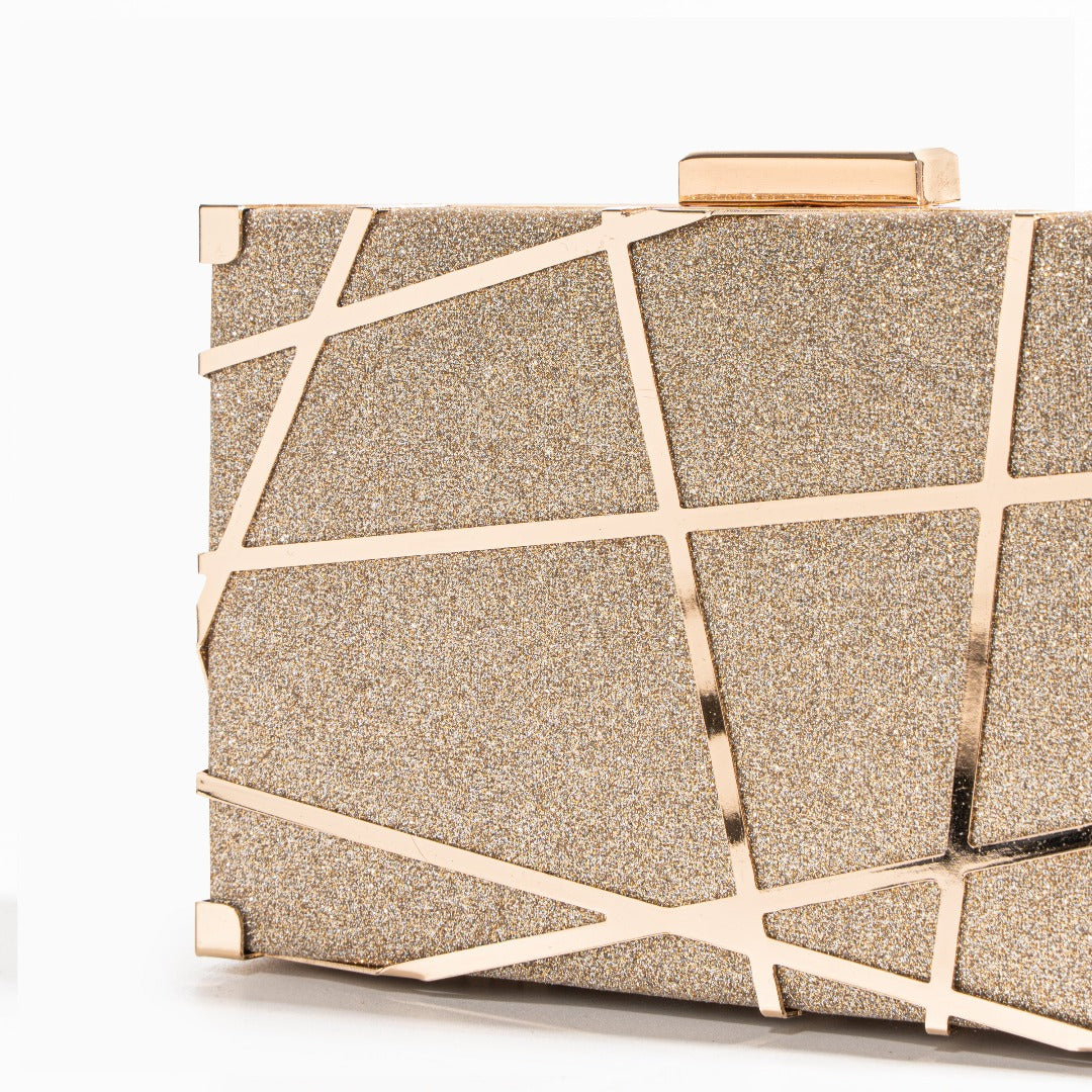 Geometric Clutch Bag - Opulent Empire