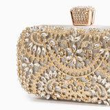 Luxurious Flower Clutch Bag - Opulent Empire