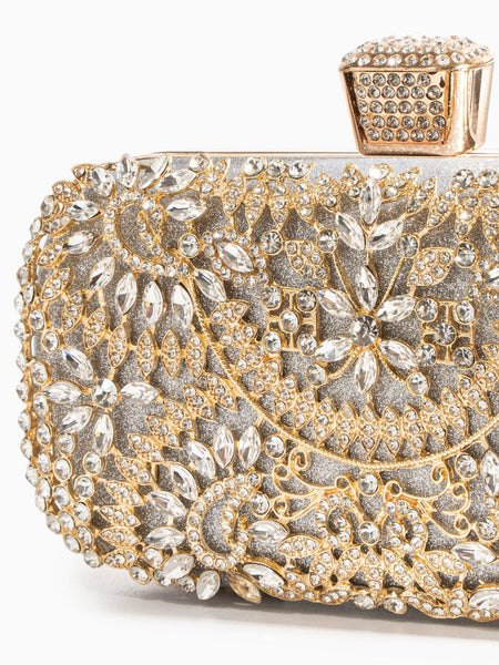 Luxurious Flower Clutch Bag - Opulent Empire