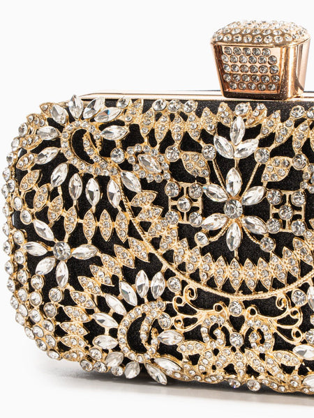 Luxurious Flower Clutch Bag - Opulent Empire