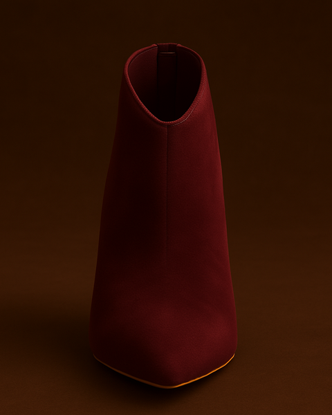 Victoria | Suede Stiletto Ankle Booties - Opulent Empire