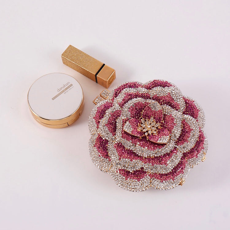 Jeline Flower Clutch Bag - Opulent Empire