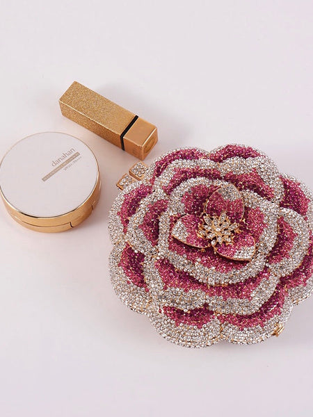 Jeline Flower Clutch Bag - Opulent Empire
