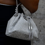Macy Rhinestones Handbag - Opulent Empire