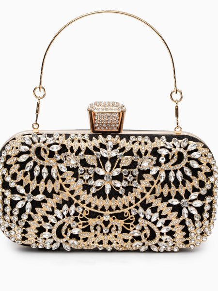 Luxurious Flower Clutch Bag - Opulent Empire
