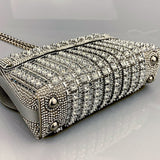 Chantal Diamond Clutch Bag - Opulent Empire