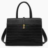 Kate Crocodile Pattern Medium Tote Bag - Opulent Empire