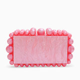 Acrylic Cloud Clutch Bag - Opulent Empire