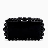 Acrylic Cloud Clutch Bag - Opulent Empire