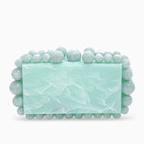 Acrylic Cloud Clutch Bag - Opulent Empire