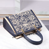 Havilah Embroidery Medium Tote Bag - Opulent Empire