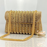 Chantal Diamond Clutch Bag - Opulent Empire