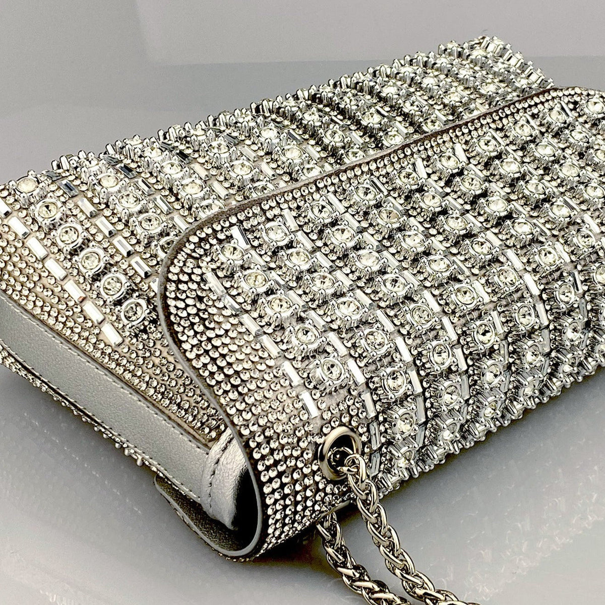 Chantal Diamond Clutch Bag - Opulent Empire