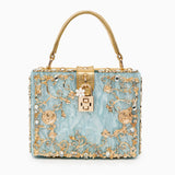 Acrylic Box Handbag - Opulent Empire
