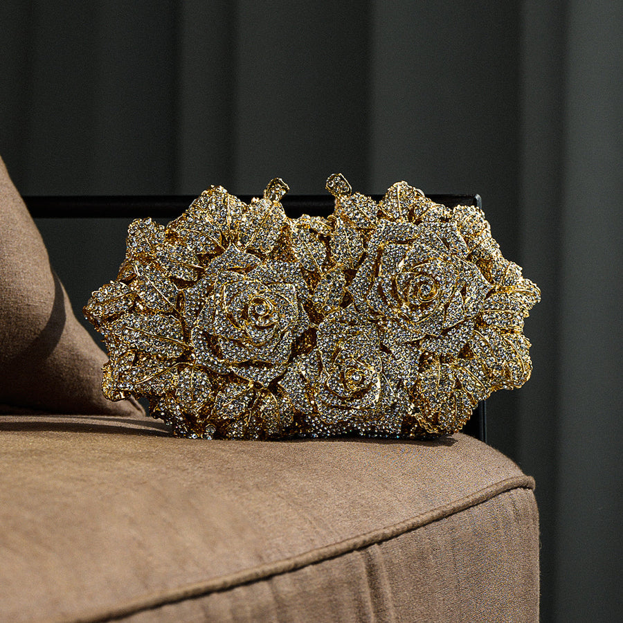 Cecilia Rose Clutch Bag - Opulent Empire
