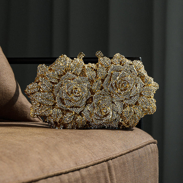 Cecilia Rose Clutch Bag - Opulent Empire
