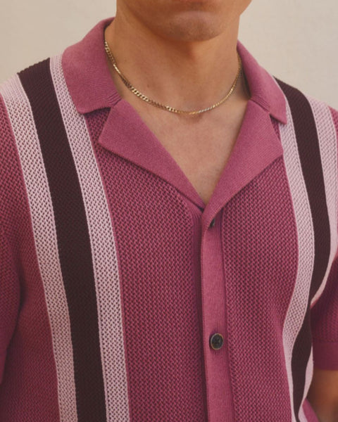 Men's Plus Size Button Down Short Sleeve Shirt - Opulent Empire