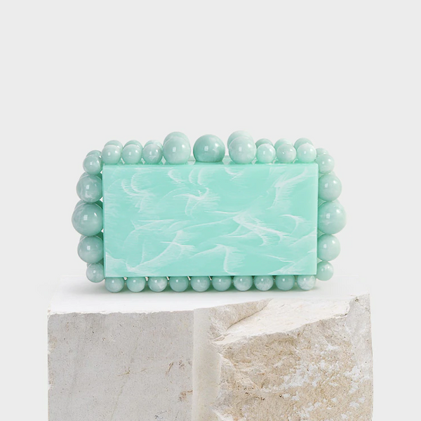 Acrylic Cloud Clutch Bag - Opulent Empire