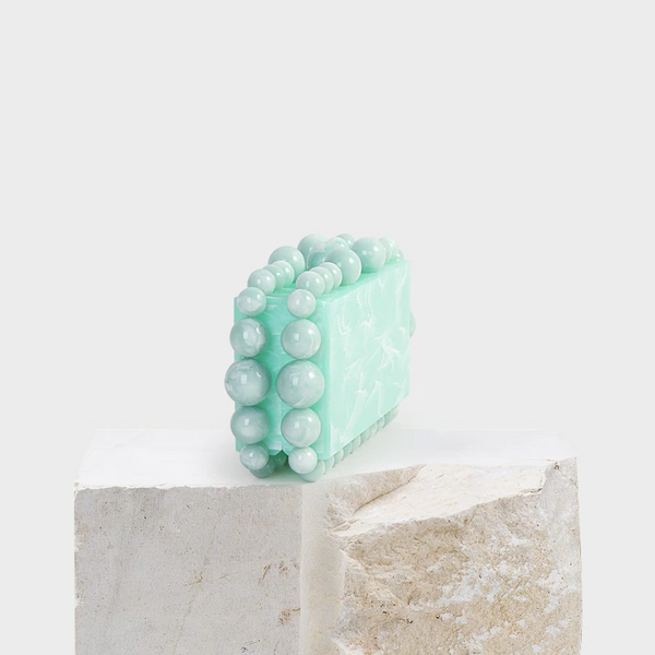 Acrylic Cloud Clutch Bag - Opulent Empire