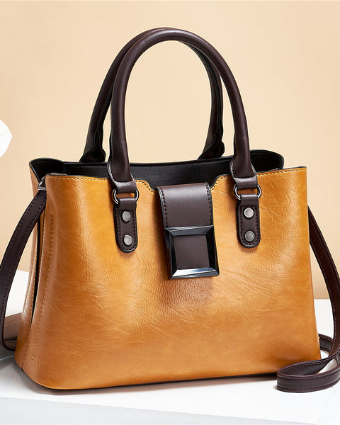 Women Shoulder Bag Big Buckle Handbags Work Daily Office Crossbody Bags - Opulent Empire