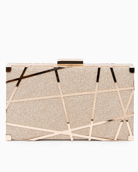 Geometric Clutch Bag - Opulent Empire