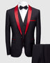 Men's Stylish Lapel Collar Business Suit - Opulent Empire