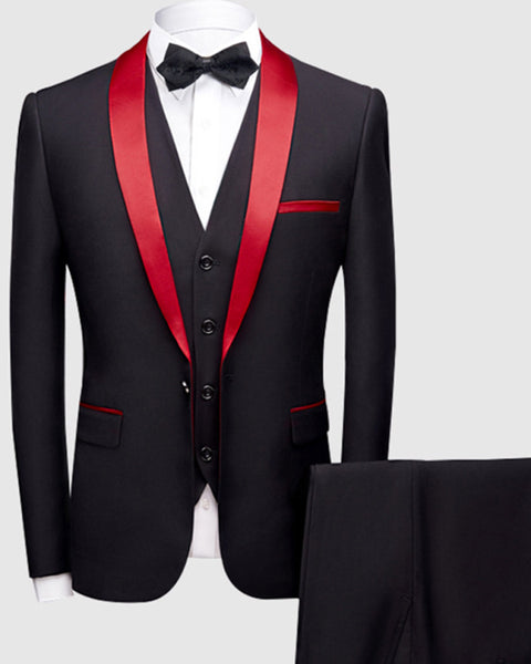 Light business style solid welt pocket polyester blazer