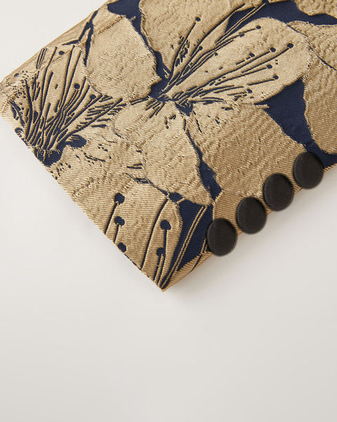 Floral Pattern Long Sleeve Business Blazer