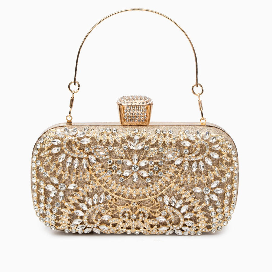 Luxurious Flower Clutch Bag - Opulent Empire
