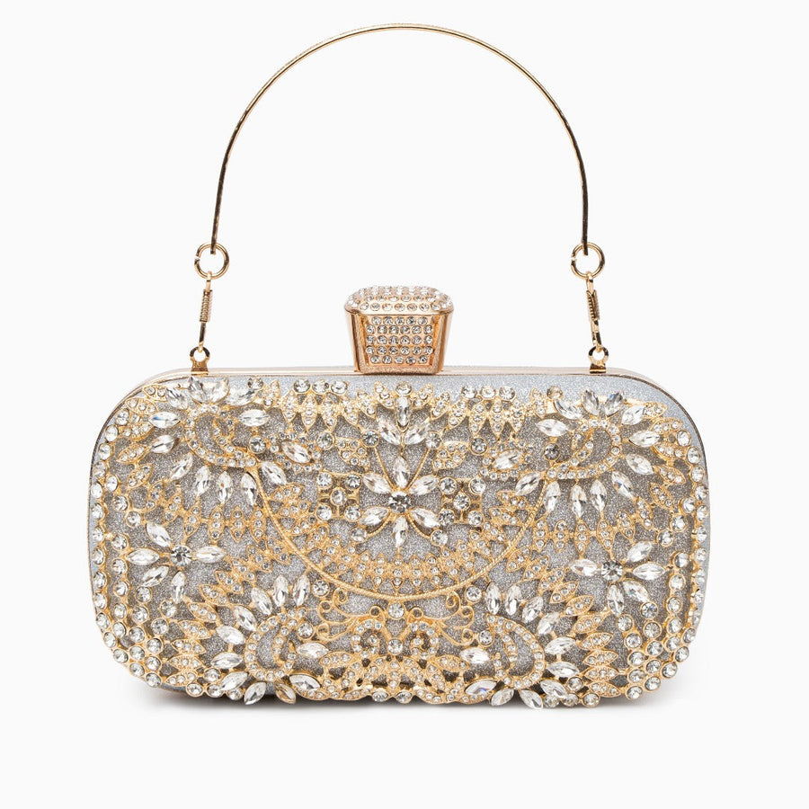 Luxurious Flower Clutch Bag - Opulent Empire