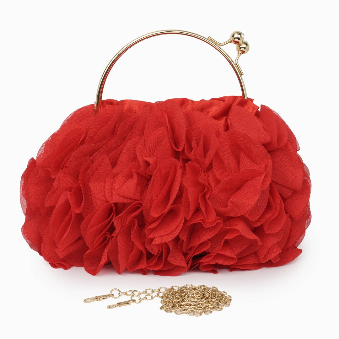 Marilyn Flower Handbag - Opulent Empire