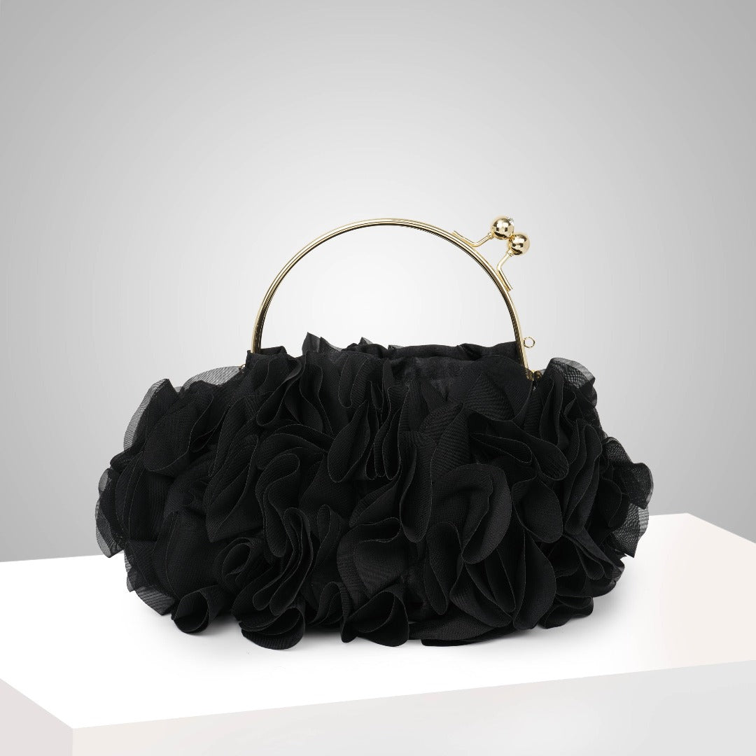 Marilyn Flower Handbag - Opulent Empire
