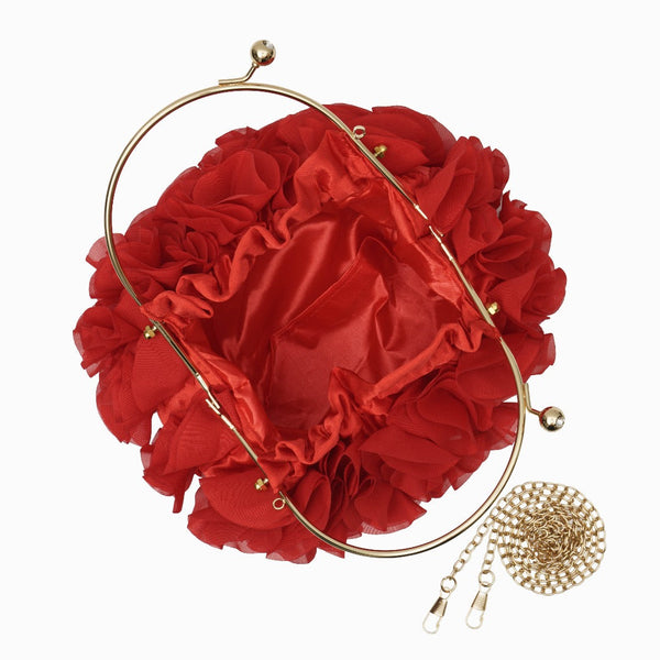 Marilyn Flower Handbag - Opulent Empire