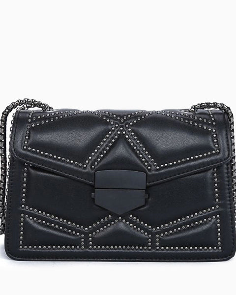Modish Quilted Shoulder Bag - Opulent Empire