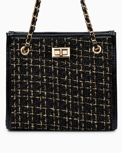 Plaid Shoulder Bag - Opulent Empire