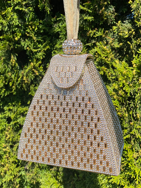 Crystal Pyramid Handbag - Opulent Empire
