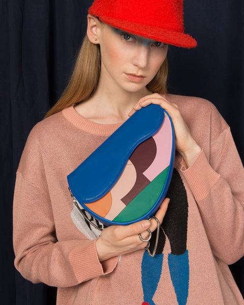 PU Leather Metal Chain Shoulder Bags For Girls Casual Women Messenger Bags In Peas Series - Opulent Empire