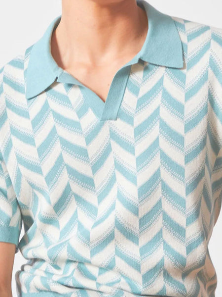 Men's Plus Size Contrast Short Sleeve Polo - Opulent Empire