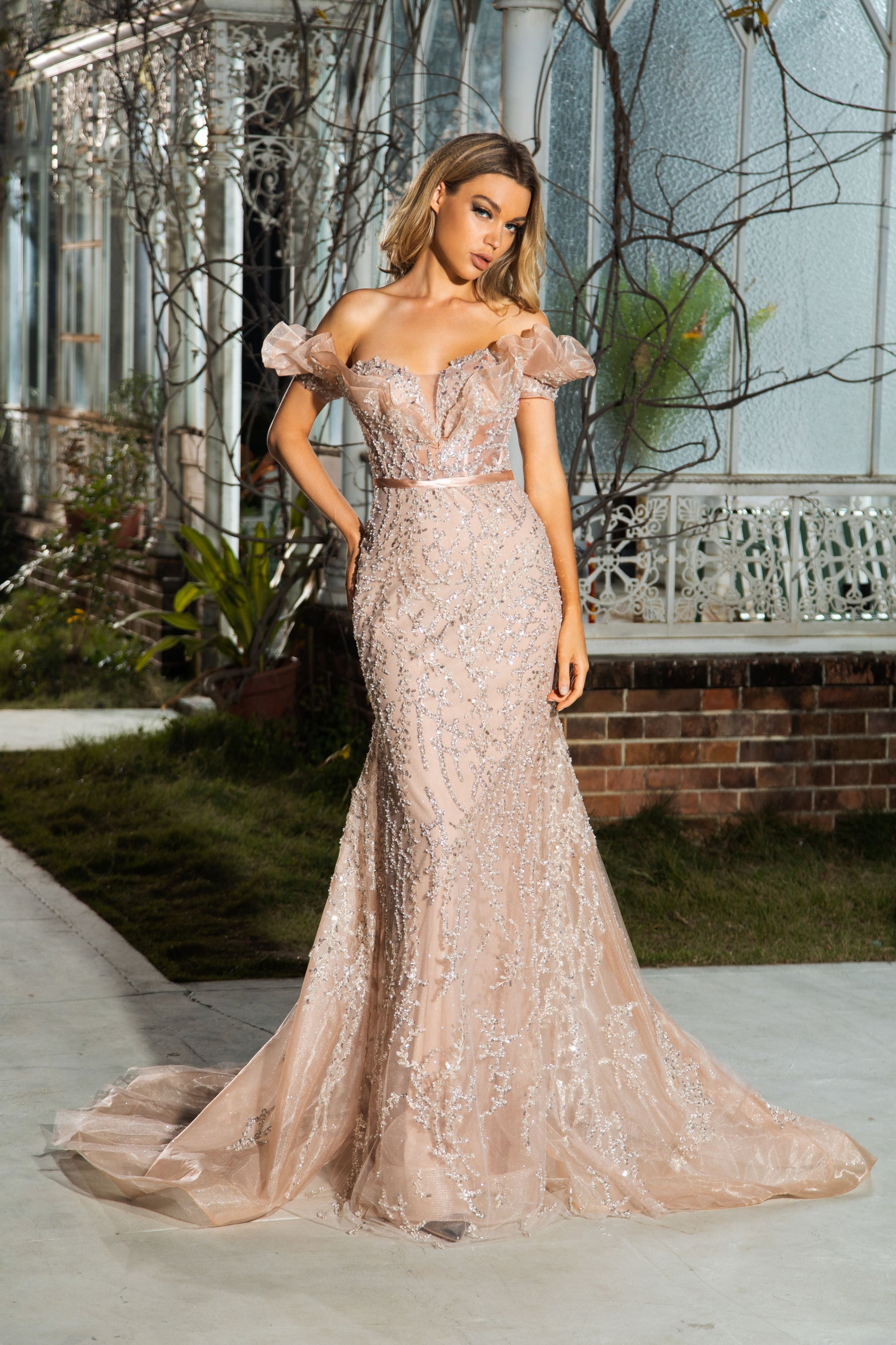Daphne Laurent — Formal Evening Gown, alternate view 7