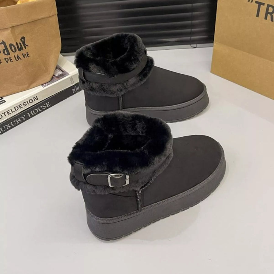 Vale Marino — Round Toe Platform Boots Fashion Footwear, alternate view 2