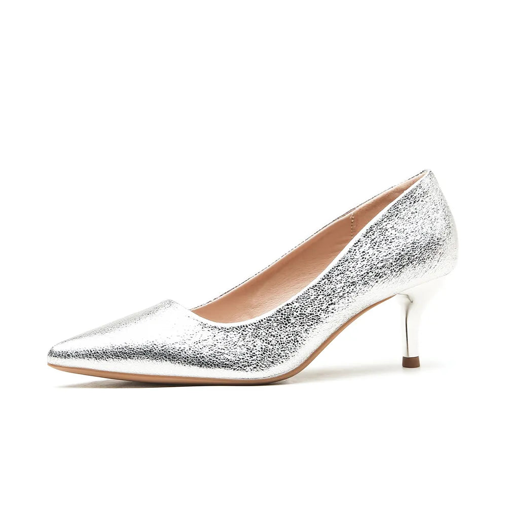 Nova Sorrento — Point Toe Kitten Heels Pumps Fashion Footwear