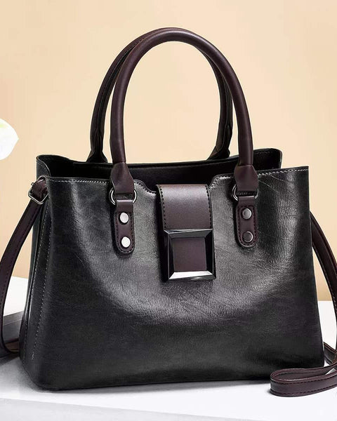 Women Shoulder Bag Big Buckle Handbags Work Daily Office Crossbody Bags - Opulent Empire
