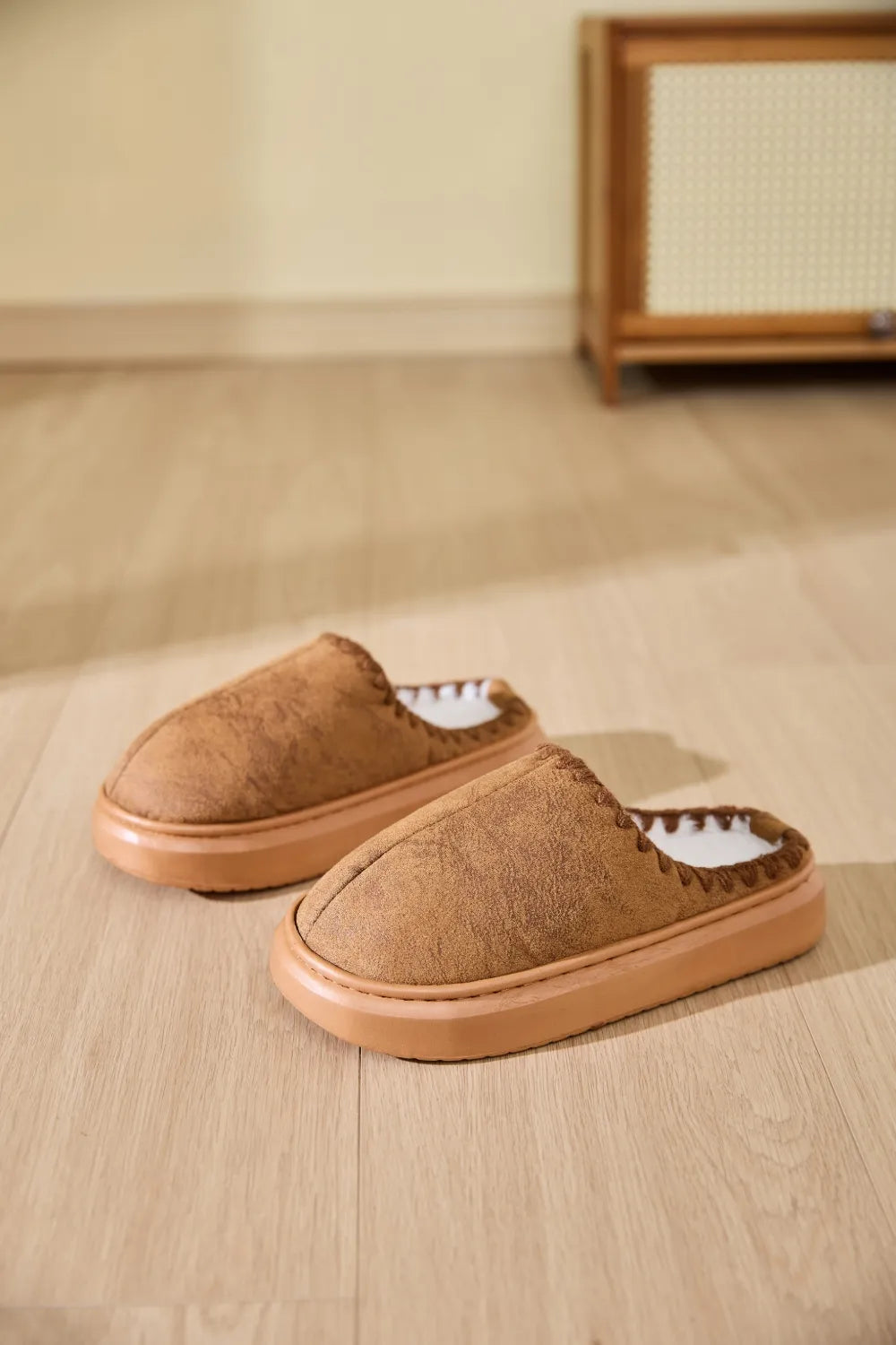 Winter Marino — Thermal Round Toe Platform Slippers Fashion Footwear, alternate view 6
