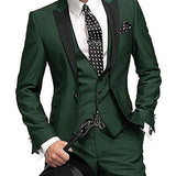 Men's Three-piece Suit Bridegroom Best Man Wedding Suit Men - Opulent Empire
